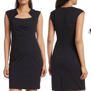 Connected Apparel cutout dress black size 14P